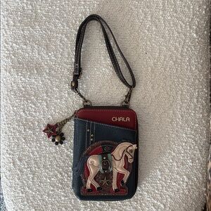 Chala wallet clutch purse horse